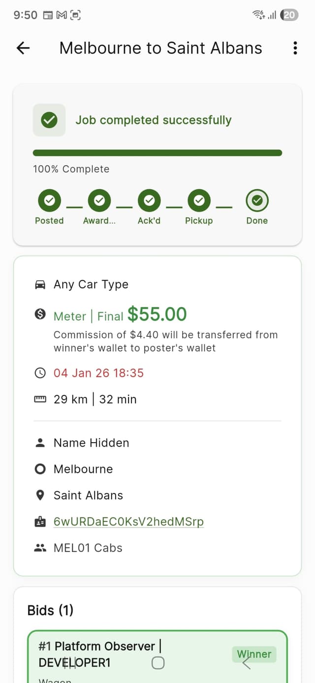 CabClans App Screenshot